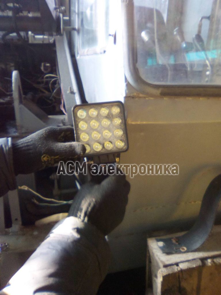 Установка ПЗК-30 на автокран МАЗ