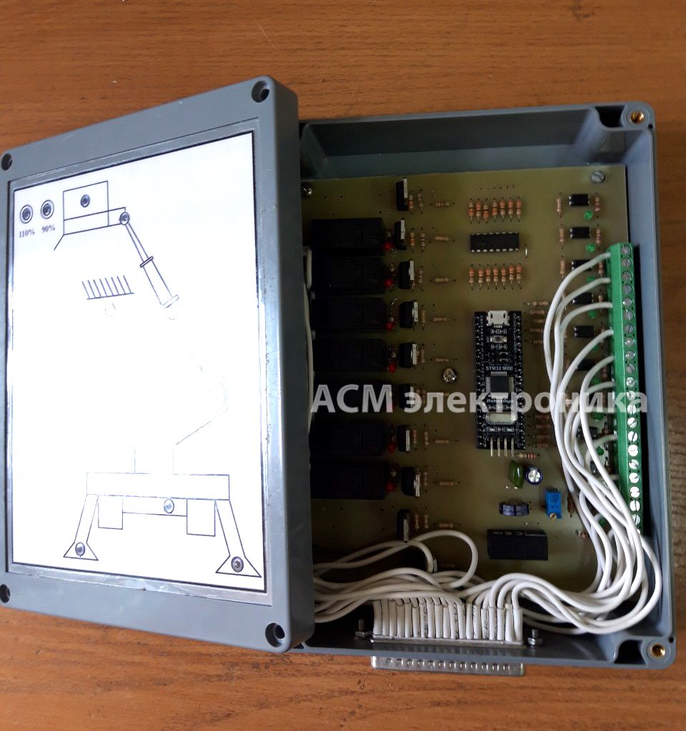 Изготовление прибора безопасности автовышки на микроконтроллере STM 32