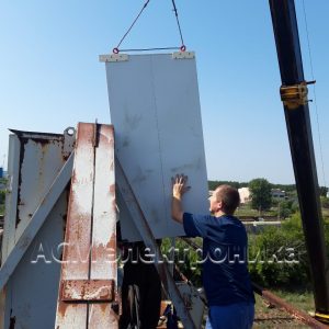 капитальный ремонт козлового крана КК - 12,5 с установкой ЧРП